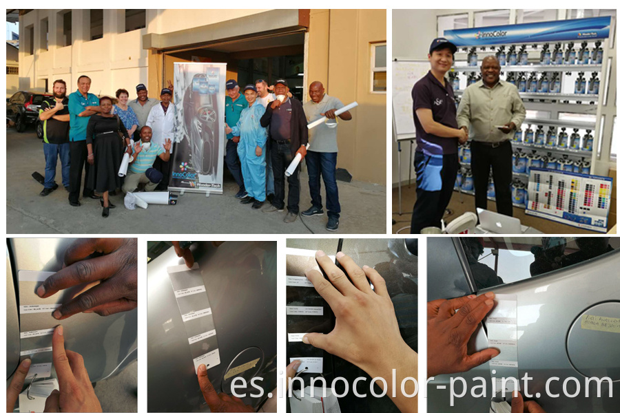 Innocolor al por mayor pintura automotriz de alta calidad de alta calidad 2K CAR SIDABLE Pintura automotriz de Autobody Autobody